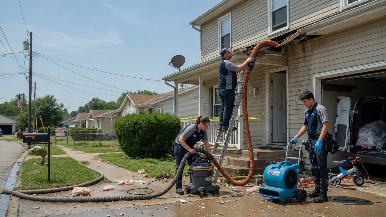 Water Damage Restoration in Greenville, WV near me